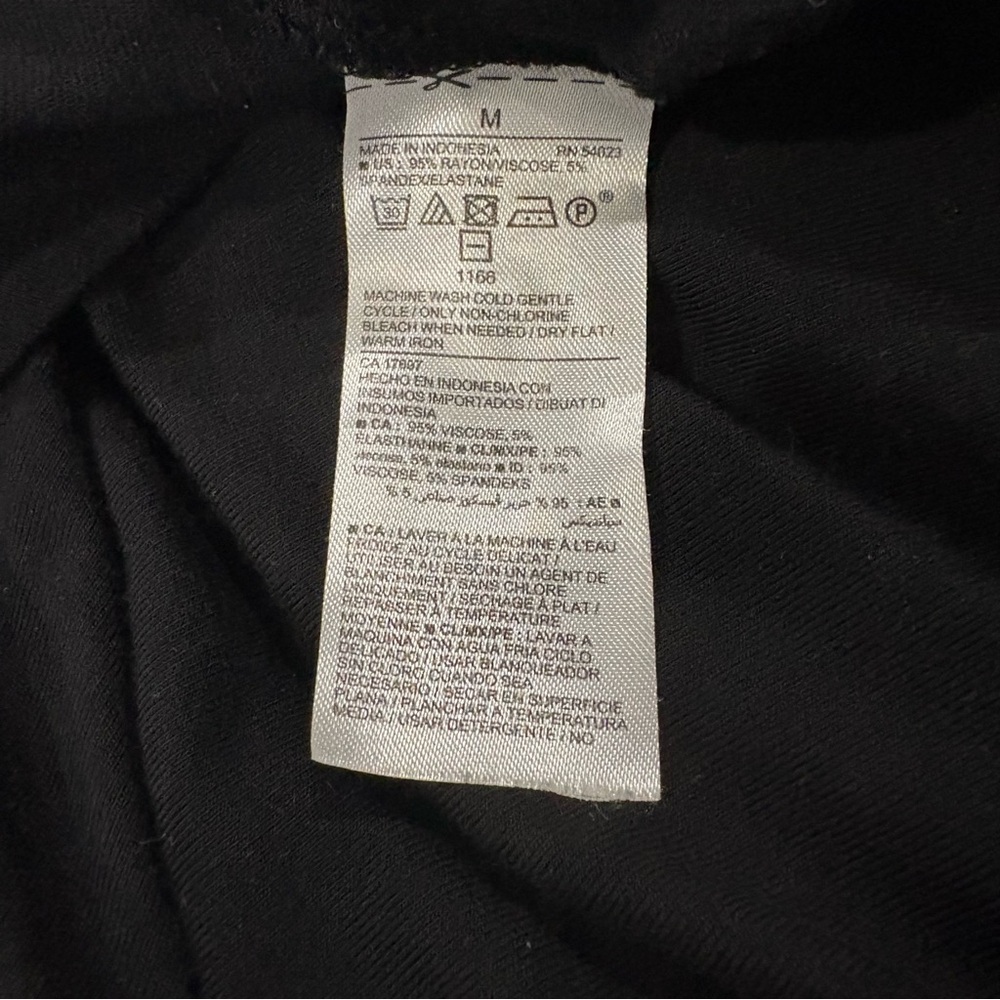 Old Navy Classic Black Long Sleeve Swing Dress Size Medium - Picture 6 of 6